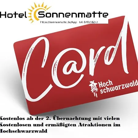 Hotel Sonnenmatte Titisee-Neustadt